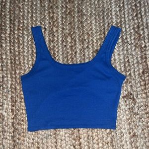Blue rigged top